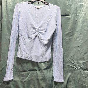 Ivy+Main light blue top